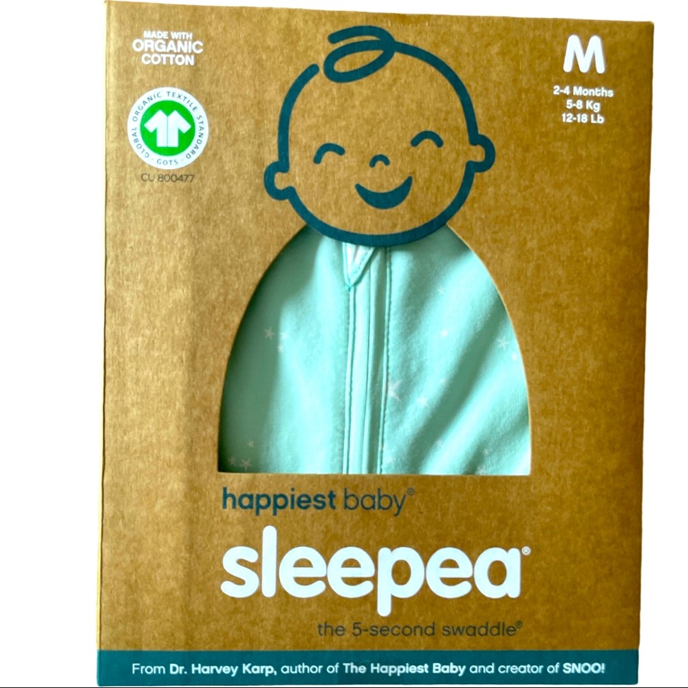 Happiest Baby Sleepea Swaddle 5-Second Swaddle!